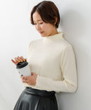 【C-FORT POINT/フォートポイント】リブニットソー エリシャーリング プルオーバー