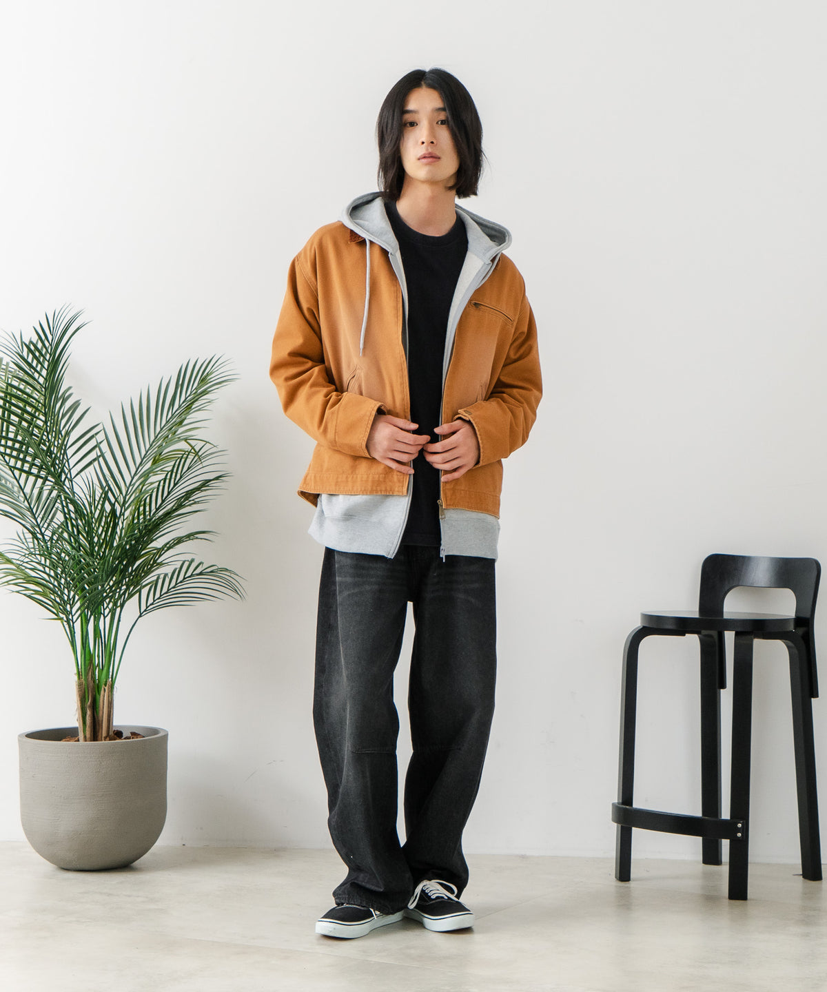 BRKNHOME/ブロークンホーム】ダック 襟コーデュロイ ジャケット