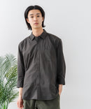 【BLUE STANDARD/ブルースタンダード】【抜群の通気性と軽さを実現！新素材エアースルーテック】7分袖シャツ 通気性 吸水速乾 軽量 全方向ストレッチ メッシュ素材 ビズ オフィスカジュアルスタイル