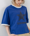 【CONVERSE/コンバース】発泡プリント 配色リンガーＴシャツ ❘ジーンズメイト公式オンラインショップ