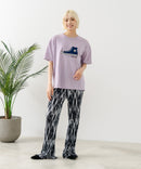 【CONVERSE/コンバース】シューズサガラ刺繍Tシャツ