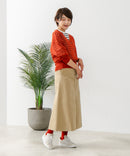 【C-FORTPOINT/フォートポイント】シャリシャリ Ｖネック シアーカーディガン