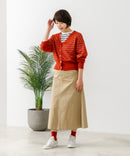 【C-FORTPOINT/フォートポイント】シャリシャリ Ｖネック シアーカーディガン