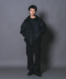 【UNIIT/ユニット】ヴィンテージライク オーバーサイズ PUボアフライトジャケット