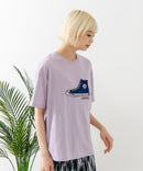 【CONVERSE/コンバース】シューズサガラ刺繍Tシャツ