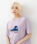 【CONVERSE/コンバース】シューズサガラ刺繍Tシャツ