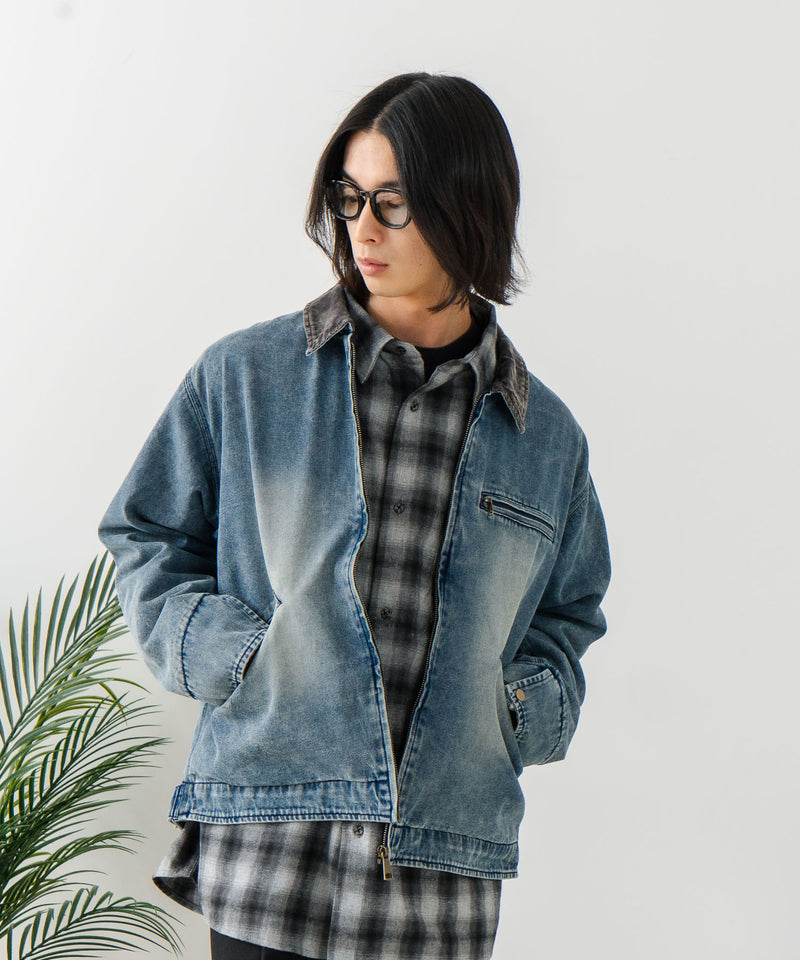 【BRKNHOME/ブロークンホーム】ダック 襟コーデュロイ ジャケット