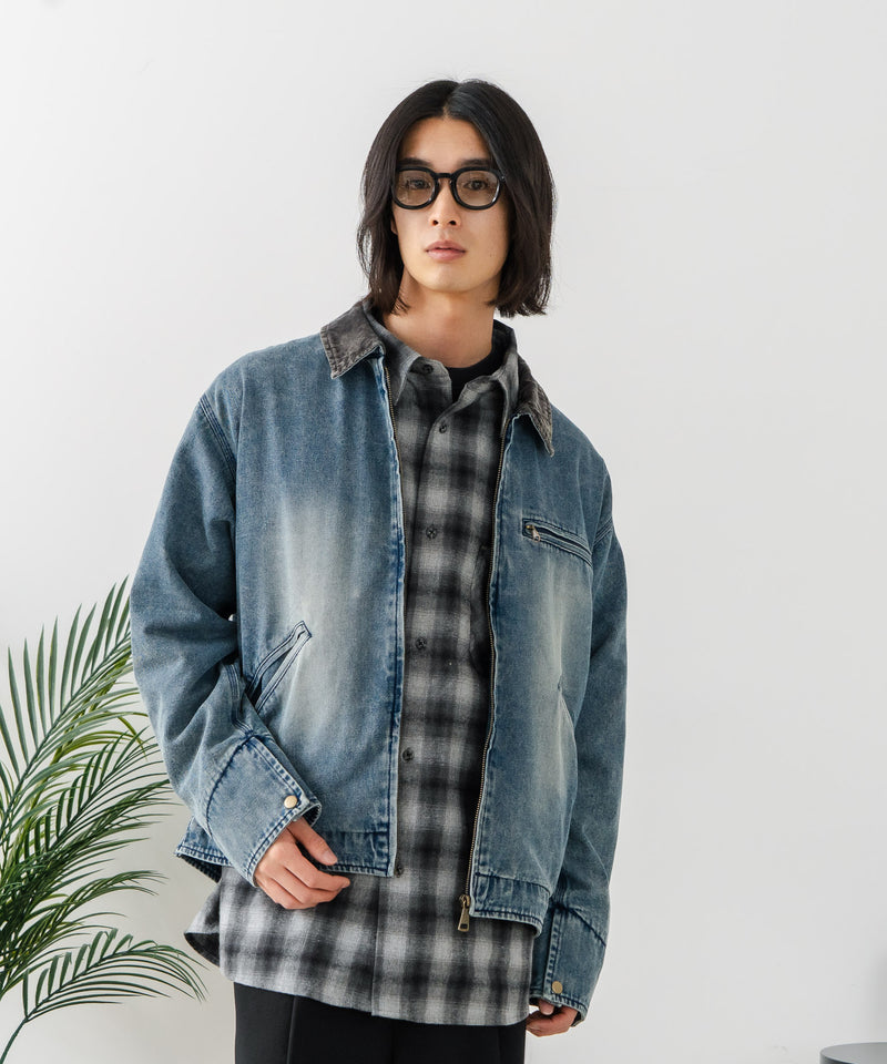 【BRKNHOME/ブロークンホーム】ダック 襟コーデュロイ ジャケット