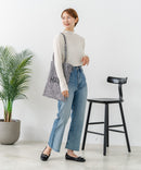 【C-FORTPOINT/フォートポイント】【今季大注目のラメを繊細に織り込んだトレンド感たっぷりのロンT】ラメ混リブハイネックロンT カットソー 華やか きれいめ フェミニン メロウ始末 すっきり見え
