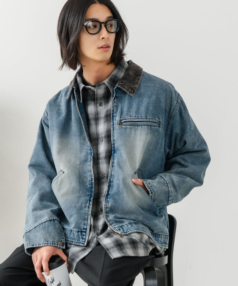 【BRKNHOME/ブロークンホーム】ダック 襟コーデュロイ ジャケット