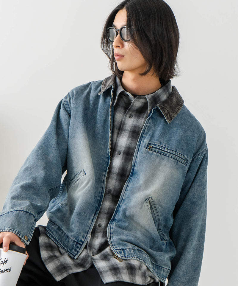 【BRKNHOME/ブロークンホーム】ダック 襟コーデュロイ ジャケット