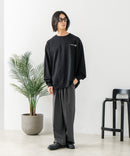 【BRKNHOME/ブロークンホーム】スプレープリント スウェットトレーナー