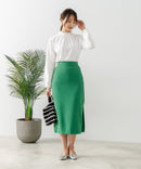 【FORT POINT/フォートポイント】シャーリング ハイネック トップス