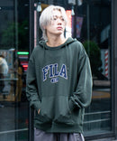 FILA  カレッジ ワッペン ビッグ シルエット フーディー