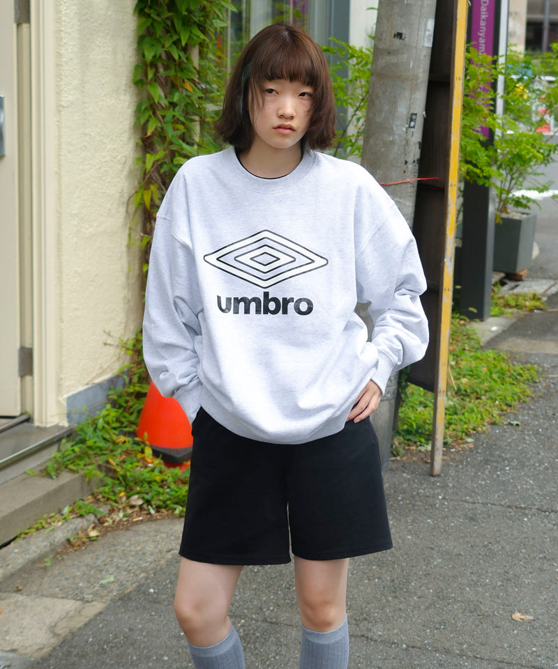 【UMBRO/アンブロ】裏毛ブランドロゴスウェットトレーナー zo