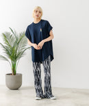 フレンチスリーブ ワンポイント刺繍Tシャツ【TeddyBear/テディベア】