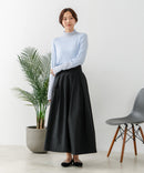 【C-FORT POINT/フォートポイント】シアー 切り替え ハイネック プルオーバー