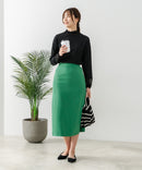 【FORT POINT/フォートポイント】ジャガード シアー 切り替えプルオーバートップス