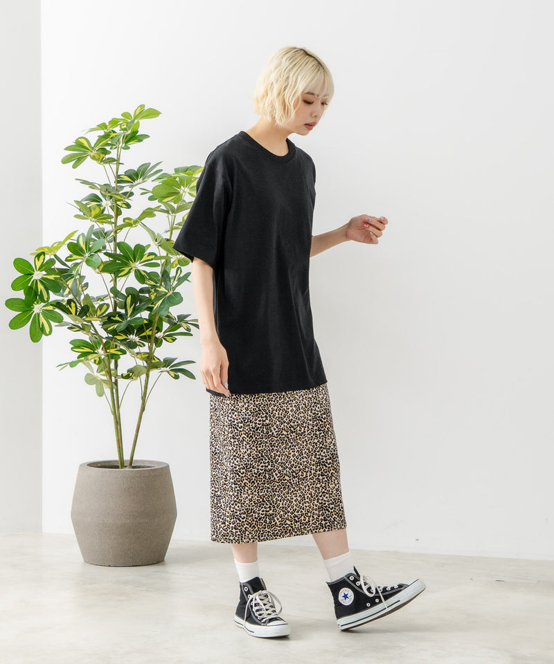 USAコットン ワッペンロゴ刺繍 無地 クルーネック半袖Tシャツ レディース メンズ【DISCUS/ディスカス】
