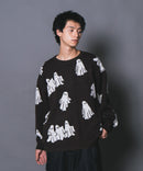 【UNIIT/ユニット】総柄プルオーバージャガードニット zo