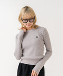【U.S. POLO ASSN./ユーエスポロアッスン】【程よくゆとりを持たせたリラックスシルエット】ケーブルニットプルオーバー 柔らかい 軽量 ハリ感 ケーブル編み 上品 レイヤード ❘ジーンズメイト公式オンラインショップ
