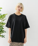 USAコットン ワッペンロゴ刺繍 無地 クルーネック半袖Tシャツ レディース メンズ【DISCUS/ディスカス】