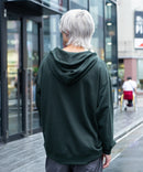 FILA  カレッジ ワッペン ビッグ シルエット フーディー