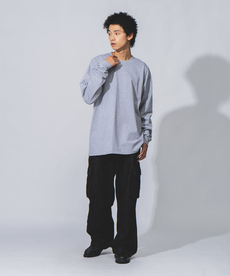 【PRO CLUB/プロクラブ】 HEAVY WEIGHT  LONG SLEEVE TEE　6.5オンス ヘビーウェイトクルーネックロンT PCB114 zo