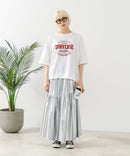 ボリュームスリーブＴシャツ【CONVERSE/コンバース】