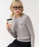 【U.S. POLO ASSN./ユーエスポロアッスン】【程よくゆとりを持たせたリラックスシルエット】ケーブルニットプルオーバー 柔らかい 軽量 ハリ感 ケーブル編み 上品 レイヤード ❘ジーンズメイト公式オンラインショップ