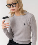 【U.S. POLO ASSN./ユーエスポロアッスン】【程よくゆとりを持たせたリラックスシルエット】ケーブルニットプルオーバー 柔らかい 軽量 ハリ感 ケーブル編み 上品 レイヤード ❘ジーンズメイト公式オンラインショップ