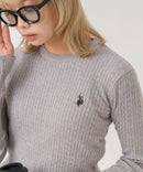 【U.S. POLO ASSN./ユーエスポロアッスン】【程よくゆとりを持たせたリラックスシルエット】ケーブルニットプルオーバー 柔らかい 軽量 ハリ感 ケーブル編み 上品 レイヤード ❘ジーンズメイト公式オンラインショップ