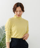 【C-FORT POINT/フォートポイント】リブニットソー エリシャーリング プルオーバー