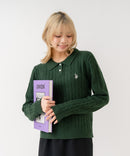 【U.S. POLO ASSN./ユーエスポロアッスン】【コンパクトすぎずルーズすぎない絶妙なサイズ感】ケーブルニットポロシャツ ケーブル編み 配色デザイン 柔らかい カジュアル きれいめ ❘ジーンズメイト公式オンラインショップ
