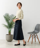 【C-FORT POINT/フォートポイント】ハイネック メロウ配色 プルオーバートップス