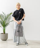 クロップド丈 ワンポイント刺繍Ｔシャツ【TeddyBear/テディベア】