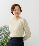 【C-FORT POINT/フォートポイント】ハイネック メロウ配色 プルオーバートップス