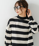 【FORT POINT/フォートポイント】ハイネック ボリューム袖 ロンＴ