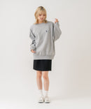 【U.S. POLO ASSN./ユーエスポロアッスン】【程よくゆとりを持たせたベーシックなシルエット】ワンポイントロゴ ダンボールスウェット ダンボールニット 軽量 ハリ感 美シルエット ❘ジーンズメイト公式オンラインショップ