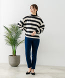 【C-FORT POINT】ポカポカ 裏地 デニムスキニーパンツ