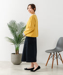 【C-FORT POINT/フォートポイント】バスク天竺 クルーネック カーディガン