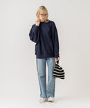 【U.S. POLO ASSN./ユーエスポロアッスン】【程よくゆとりを持たせたベーシックなシルエット】ワンポイントロゴ ダンボールスウェット ダンボールニット 軽量 ハリ感 美シルエット ❘ジーンズメイト公式オンラインショップ