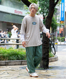 FILA  フェイク レイヤード 胸ワンポイント ロンT