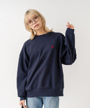 【U.S. POLO ASSN./ユーエスポロアッスン】【程よくゆとりを持たせたベーシックなシルエット】ワンポイントロゴ ダンボールスウェット ダンボールニット 軽量 ハリ感 美シルエット ❘ジーンズメイト公式オンラインショップ