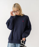【U.S. POLO ASSN./ユーエスポロアッスン】【程よくゆとりを持たせたベーシックなシルエット】ワンポイントロゴ ダンボールスウェット ダンボールニット 軽量 ハリ感 美シルエット ❘ジーンズメイト公式オンラインショップ