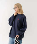 【U.S. POLO ASSN./ユーエスポロアッスン】【程よくゆとりを持たせたベーシックなシルエット】ワンポイントロゴ ダンボールスウェット ダンボールニット 軽量 ハリ感 美シルエット ❘ジーンズメイト公式オンラインショップ