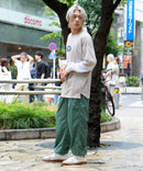 FILA  フェイク レイヤード 胸ワンポイント ロンT