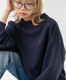 【U.S. POLO ASSN./ユーエスポロアッスン】【程よくゆとりを持たせたベーシックなシルエット】ワンポイントロゴ ダンボールスウェット ダンボールニット 軽量 ハリ感 美シルエット ❘ジーンズメイト公式オンラインショップ
