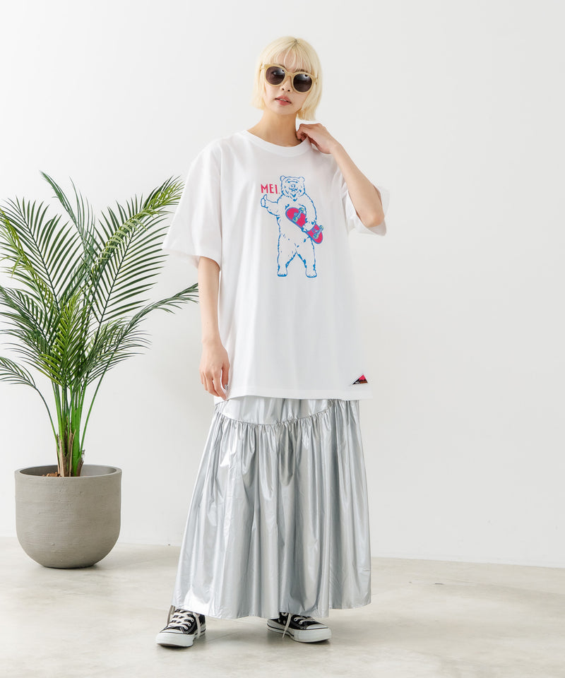 別注 アニマルプリント オーバーサイズ Tシャツ【MEI/メイ】