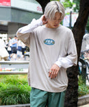 FILA  フェイク レイヤード 胸ワンポイント ロンT